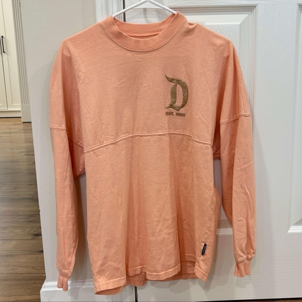 Women's Disney Parks Spirit Jersey Peach Color Size XS - Picture 2 of 4